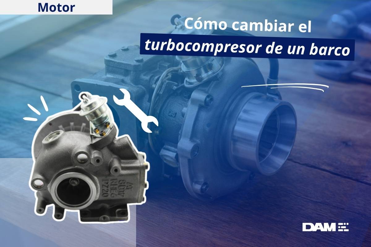Cómo cambiar el turbocompresor de un barco (excepto motorización DV6)